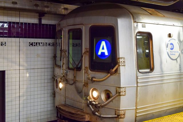 Photograph of an A train by Brian / Flickr
